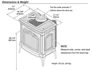 Lopi Northfield MV Gas Stove - Monroe Fireplace