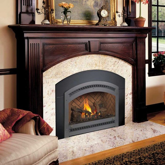 Fireplace Xtrordinair 864 TV 40K Deluxe Gas Fireplace - Monroe Fireplace