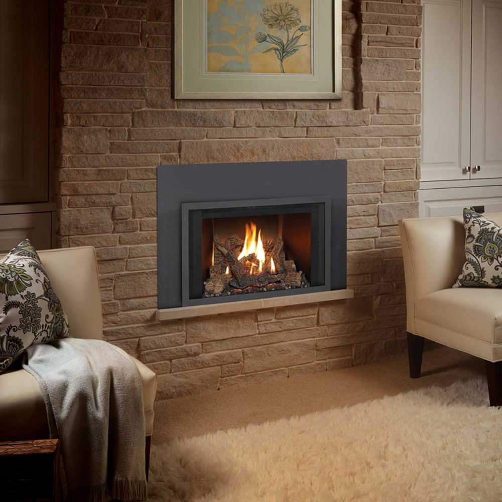 Lopi 430 Deluxe Gas Insert - Monroe Fireplace