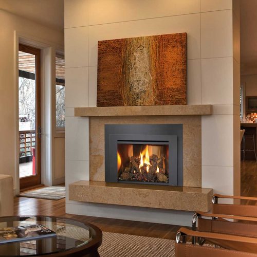 Lopi 430 Deluxe Gas Insert - Monroe Fireplace