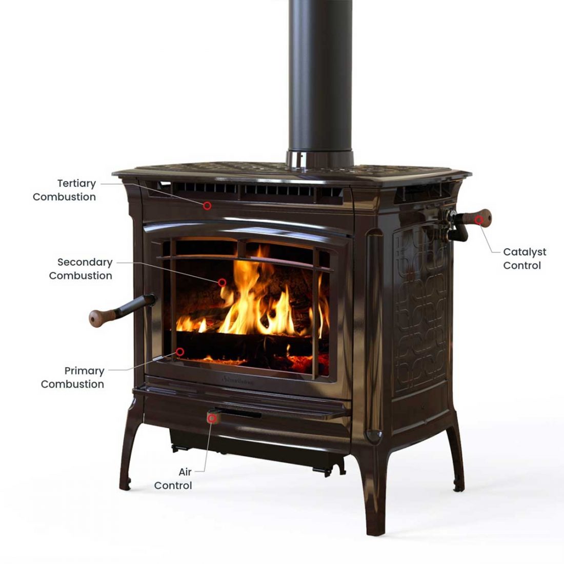 Hearthstone Manchester Wood Stove - Monroe Fireplace