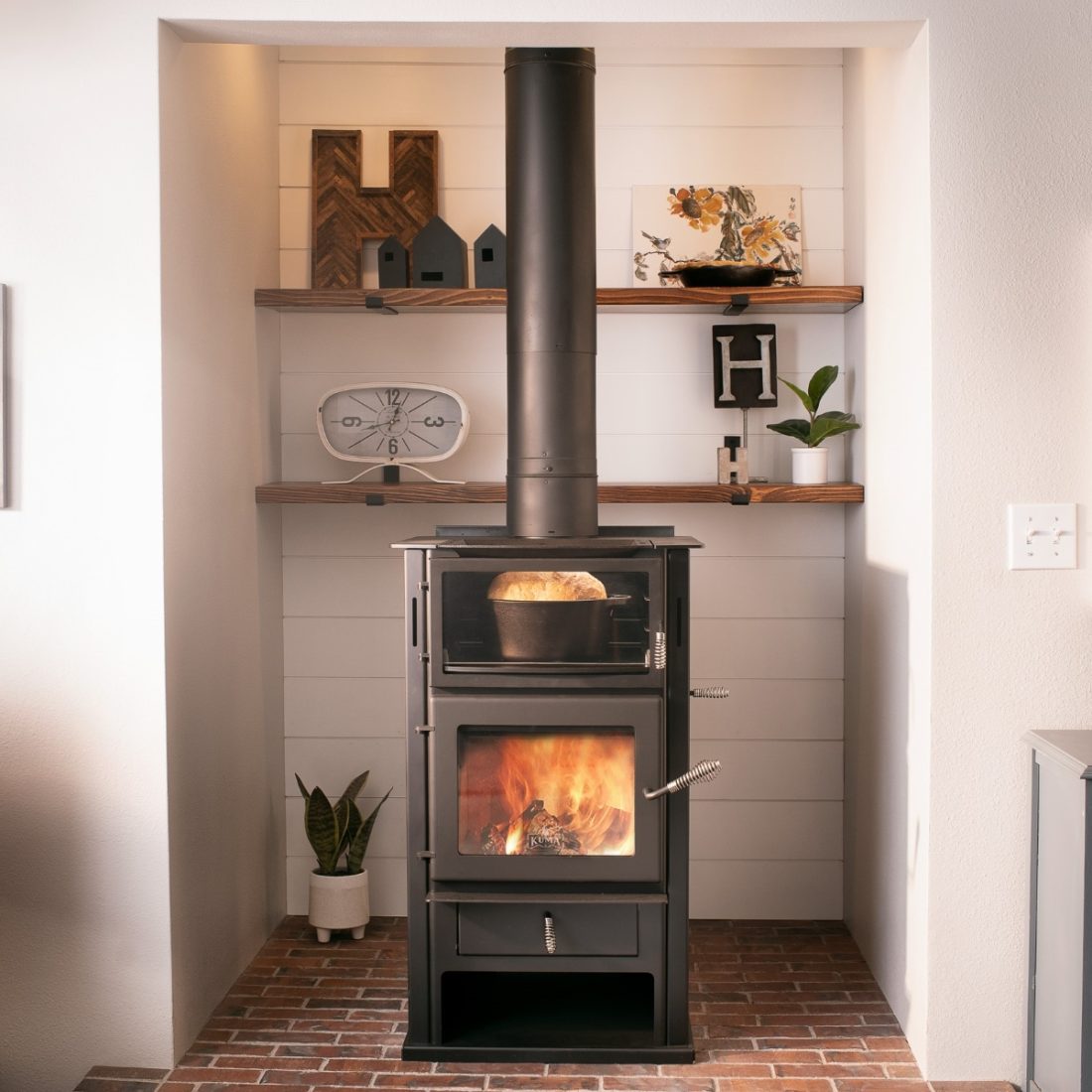 Kuma Applewood Cook Stove - Monroe Fireplace